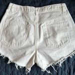 Garage  White Jean Shorts Photo 2