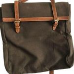 Mulberry Unisex Brown Canvas Messenger Bag Photo 0