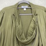Motherhood Maternity  Nursing Cardigan top Womens XL Long sleeve roll‎ tab Shirt Photo 3
