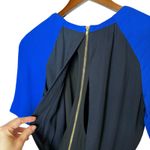 ALC Frank A.L.C. Betsee Knee Length Cut Out Dress Navy / Electric Blue size 4 Photo 4