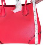 Michael Kors NWT 🏷️ Mercer Gallery Medium Leather Satchel | Sea Coral Photo 5