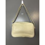 DC Design Collection Shoulder Bag Womens Ivory Faux Leather Crossbody Organizer Photo 2