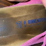 Birkenstocks Arizona Pink Suede Soft Foot Bed Fuchsia Tulip Sz 42 Women’s 11 US Photo 11