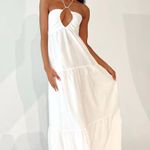 Princess Polly Linen Maxi Dress Photo 0