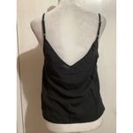 J.Crew  Black V-Neck Sleeveless Camisole 100% Viscose 8 NWOT Photo 1