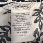 Speechless  Y2K Sundress Juniors Size 9‎ Black White Floral Print Halter  Cotton Photo 11