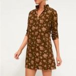 TUCKERNUCK Brown Hazel Bouquet Corduroy Clifton Dress NEW Photo 3