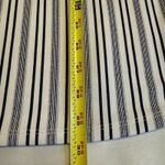 Indigo Rose Womens Black/White Stripe Pocket Zipper Front Sleeveless Top 2X # White Size XXL Photo 6