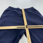 Adidas  Pants Womens Medium Blue All‎ Szn Sweatpants Joggers Zip Ankles Photo 5