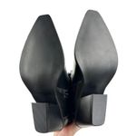 Just Fab - Casey Western Cowboy Boot in Black and Silver Photo 3