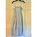 A New Day NWT blue striped tank midi dress with belt 6 Photo 10