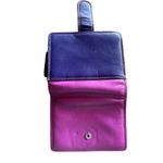 Visconti Rainbow Collection Purple & Pink Leather Tri Photo 8