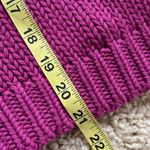 Pistola Gabbie wild orchid puff sleeve chunky knit sweater Photo 9