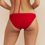 Bondi Born Maya Bikini Bottom in Scarlet size 2 Photo 0