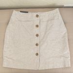 Banana Republic Linen Blend A-Line Mini Skirt Photo 3