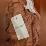 Pink Rose  One Shoulder Top Size Large Photo 3