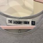 The Laundry Room  one size gray tank Photo 2