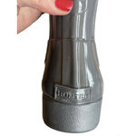 Hunter  Womens Chelsea Refind Rainboots Gray Gloss Slim Fit Rubber Sz 6 Photo 4