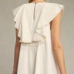 Pilcro  Ruffle V-Neck Shift Dress size XL creamy White Photo 3