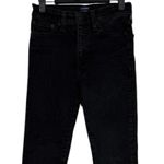 J.Crew High Rise Skinny Fit Denim Ankle Jeans Zip-Fly Stretchy 27 Black #4166 Photo 1