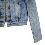 Mavi Womens S Samantha Denim Jean Jacket Blue Photo 4
