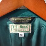 L.L.Bean Vintage Green Wool Blazer Photo 1