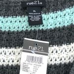 Rue 21 NWT Tri-Colored Pull Over Sweater from  Size Large Photo 4