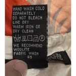 Jonathan Martin VTG  Oriental 100% Silk Dress Sz 12 Lined Floral Mandarin Collar Photo 7