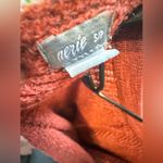 Aerie  Rust Colored Twist back sweater size small Photo 4