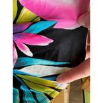 Maxine of Hollywood  one piece swimsuit floral pink yellow blue Photo 7