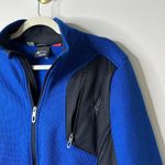 Spyder  Men's Bandit Full Zipper Blue Jacket Small Photo 1