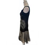 Patricia Forgeal LM LULU Black Midi Dress with Chain Detail Photo 1