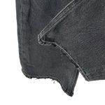 Paige  Noella High Rise Straight Cropped Jeans Faded Black Womens Size 28 Photo 8