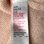 Topshop Angora Blend Cropped Sweater Blush Pink Size 2 Photo 5