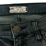 Free People We The Free W26 High Rise Black Flare Retro Boho Grunge Photo 5