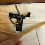 Eileen Fisher Jeans Women's Size 8 Office Business Denim Cream Off White Photo 2