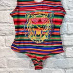 Beach Riot  Swimsuit XS Delano Mufasa Tiger - Rare pattern style Photo 4