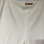 Ellen Tracy Classic Cream Wide Leg Side Zip Pant 8  Photo 5