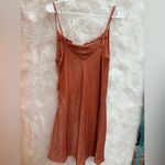 Cotton On  burnt orange cowl neck mini dress Photo 7