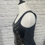 J.Crew Sequin Tank, slate grey blue sequin tank xs Photo 2