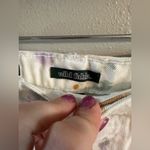 Wild Fable 2/$10 White and Multicolor Frayed Jean Shorts Photo 1
