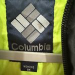 Columbia 🎄Vintage Black Anorak windbreaker Jacket with Pink Accents Photo 4