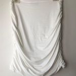 Princess Polly White Ruched Mini Skirt 10 Photo 1