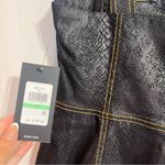 BCBG Black Denim Midi Dress Size 8 Photo 8