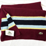 Lacoste  Wool Multicolor Wool Sweater Knit Scarf Photo 0