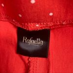 Rafaella  Women’s Orange Polka Dot Pants,‎ Size 6 ankle skinny Photo 6