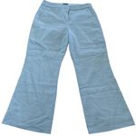 J.Crew Pants Womens 6 Light Sky‎ Blue Kelsey Pant Linen Cotton Blend Flare Leg Photo 0
