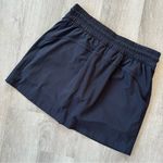 Athleta Expedition Skort Women’s 6 Black Skirt With Shorts Zip Up Photo 4