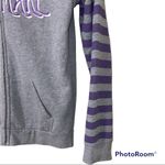 Disney  Parks The Nightmare XL juniors gray purple black white zip hooded jacket Photo 1