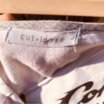 NEW CUT LOOSE White Linen swing coat w/ accent Cuffs L Size L Photo 8